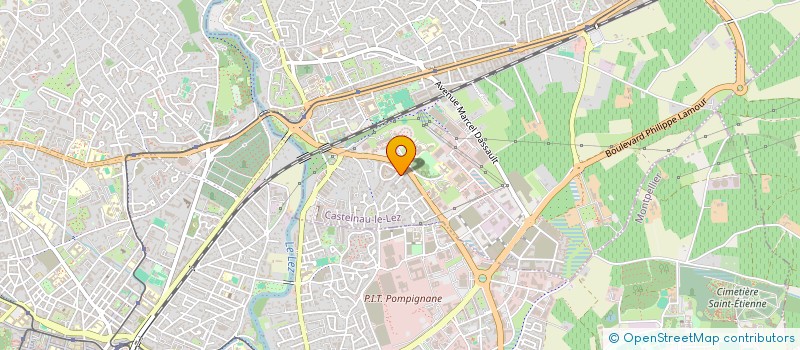 localisation de l'entreprise MONSIEUR MATHIAS LOPEZ  CASTELNAU-LE-LEZ