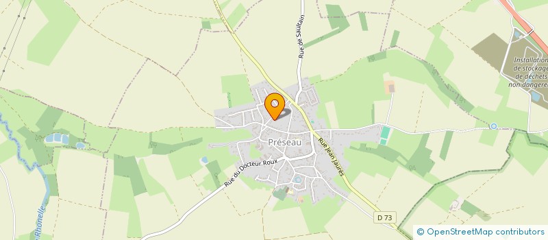 localisation de l'entreprise MONSIEUR MATHIAS LOUVRIER  PRESEAU