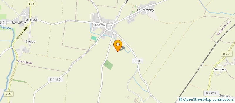 localisation de l'entreprise MONSIEUR MATHIAS LUAKI à MONTIGNY LE CHARTIF