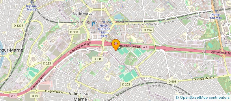 localisation de l'entreprise MONSIEUR MATHIAS LY  NOISY-LE-GRAND