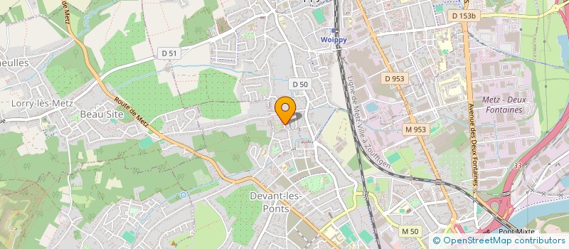 localisation de l'entreprise MONSIEUR MATHIAS MALMONTE  WOIPPY