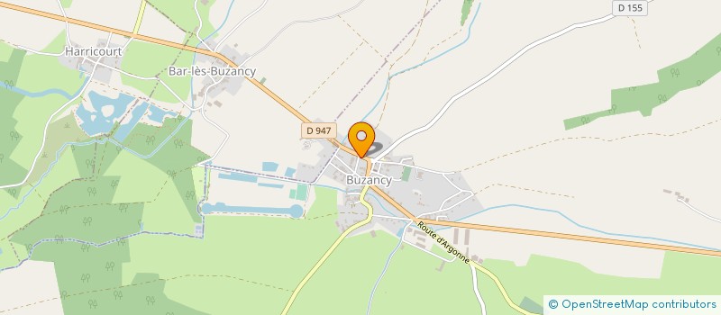 localisation de l'entreprise MONSIEUR MATHIAS MANSART  BUZANCY