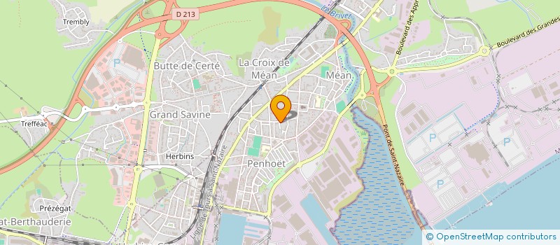 localisation de l'entreprise MONSIEUR MATHIAS MARCHAND-PANCHERET  SAINT-NAZAIRE