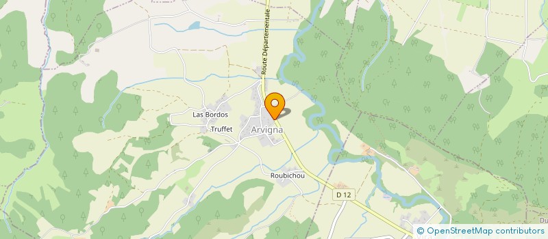 localisation de l'entreprise MONSIEUR MATHIAS MARTINEZ  ARVIGNA