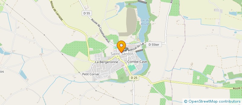 localisation de l'entreprise MONSIEUR MATHIAS MARTINHO  SAINTE-BAZEILLE