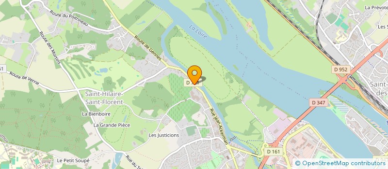 localisation de l'entreprise MONSIEUR MATHIAS MESCHINE  SAUMUR