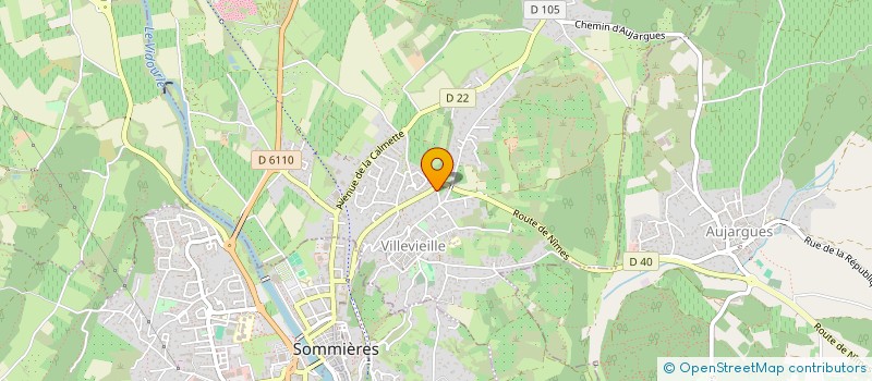 localisation de l'entreprise MONSIEUR MATHIAS MIKALEF  VILLEVIEILLE