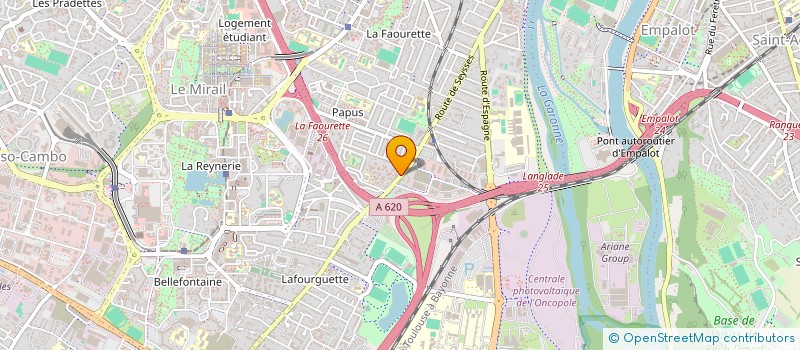 localisation de l'entreprise MONSIEUR MATHIAS MIRRA  TOURNEFEUILLE