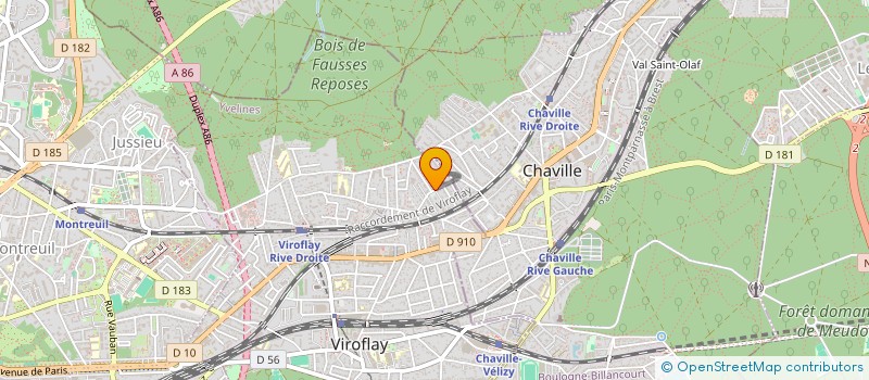 localisation de l'entreprise MONSIEUR MATHIAS MONFILS à VIROFLAY