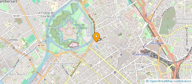 localisation de l'entreprise MONSIEUR MATHIAS MONNIER  LILLE