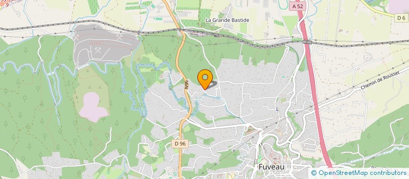 localisation de l'entreprise MONSIEUR MATHIAS MORICE  FUVEAU