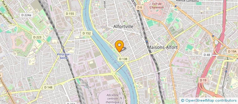 localisation de l'entreprise MONSIEUR MATHIAS MOURADIAN  ALFORTVILLE