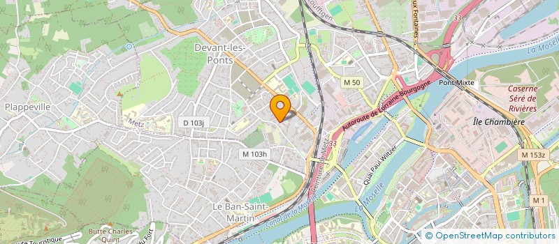 localisation de l'entreprise MONSIEUR MATHIAS MUHLSTEIN  METZ