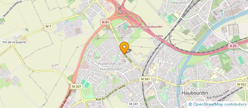 localisation de l'entreprise MONSIEUR MATHIAS NAVARRO  OIGNIES