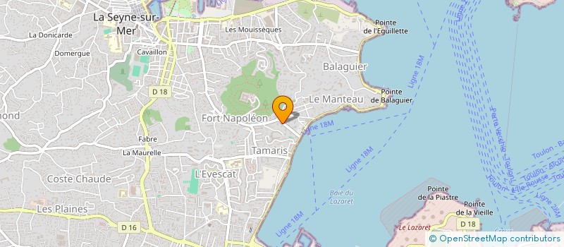 localisation de l'entreprise MONSIEUR MATHIAS NOSTRIANO à LA SEYNE-SUR-MER