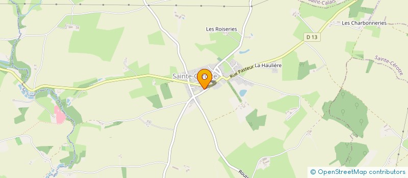 localisation de l'entreprise MONSIEUR MATHIAS PARENT  SAINTE-CEROTTE