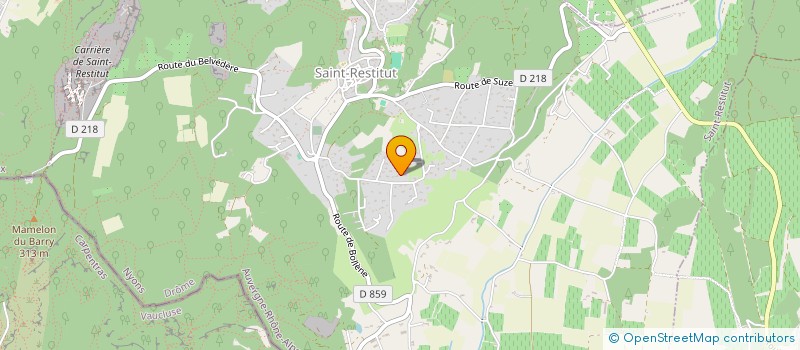 localisation de l'entreprise MONSIEUR MATHIAS PAROLA  SAINT-RESTITUT