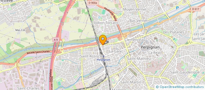 localisation de l'entreprise MONSIEUR MATHIAS PELLET  PERPIGNAN