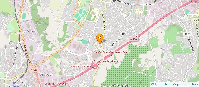 localisation de l'entreprise MONSIEUR MATHIAS PERCHET  SAINT-GENIS-LAVAL