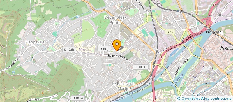 localisation de l'entreprise MONSIEUR MATHIAS PERONNET à METZ