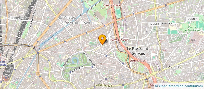 localisation de l'entreprise MONSIEUR MATHIAS PESTRE  PARIS