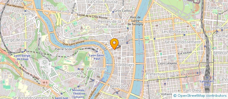 localisation de l'entreprise MONSIEUR MATHIAS PETIBOUT à LYON