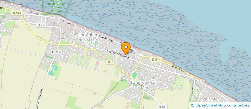 localisation de l'entreprise MONSIEUR MATHIAS PICODOT  SAINT-AUBIN-SUR-MER