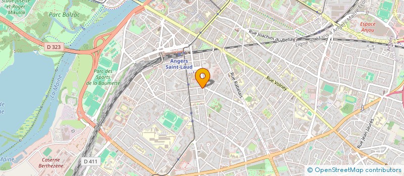 localisation de l'entreprise MONSIEUR MATHIAS PLATEAU à ANGERS