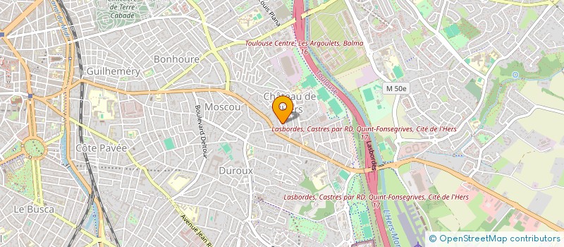 localisation de l'entreprise MONSIEUR MATHIAS POLVERINOS à TOULOUSE