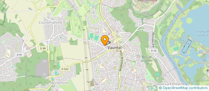 localisation de l'entreprise MONSIEUR MATHIAS PUENTEDURA à VAUREAL