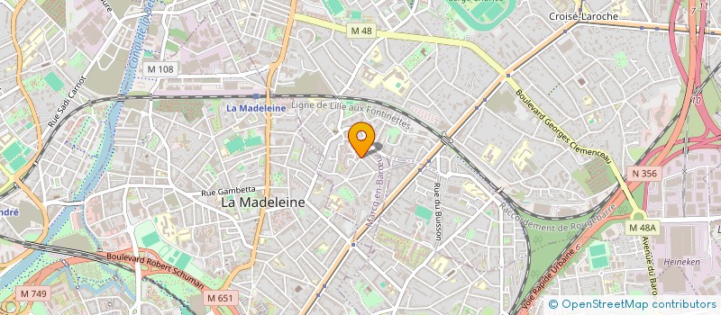 localisation de l'entreprise MONSIEUR MATHIAS QUINTIN à MARCQ-EN-BARŒUL