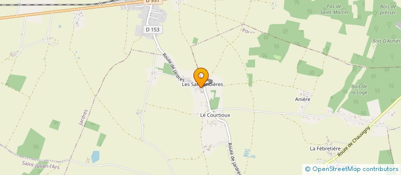 localisation de l'entreprise MONSIEUR MATHIAS RAGOT à POUILLE