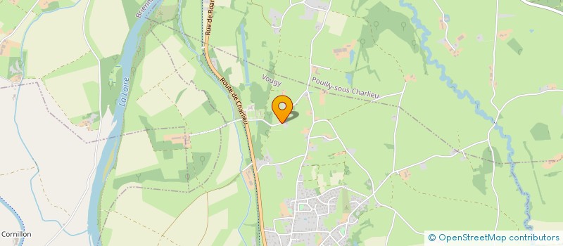 localisation de l'entreprise MONSIEUR MATHIAS RAY  VOUGY