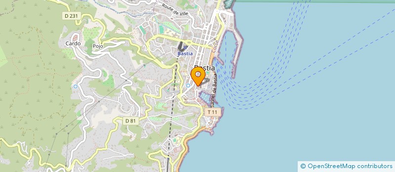 localisation de l'entreprise MONSIEUR MATHIAS RENVERSADE à BASTIA