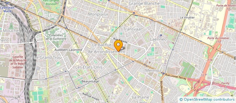 localisation de l'entreprise MONSIEUR MATHIAS REY  LYON