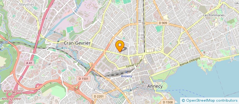 localisation de l'entreprise MONSIEUR MATHIAS RODRIGUES  ANNECY