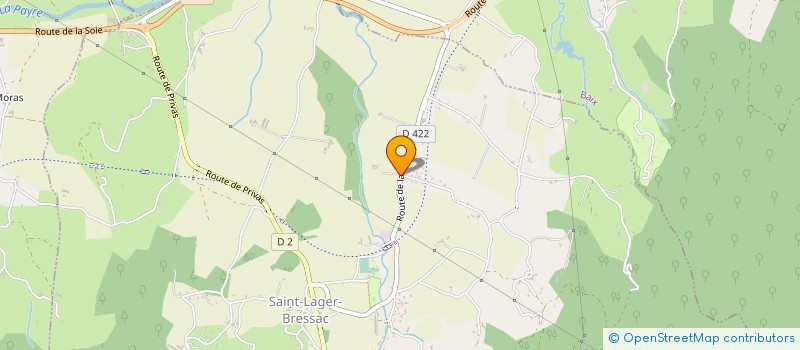 localisation de l'entreprise MONSIEUR MATHIAS ROMESTANT à SAINT-LAGER-BRESSAC