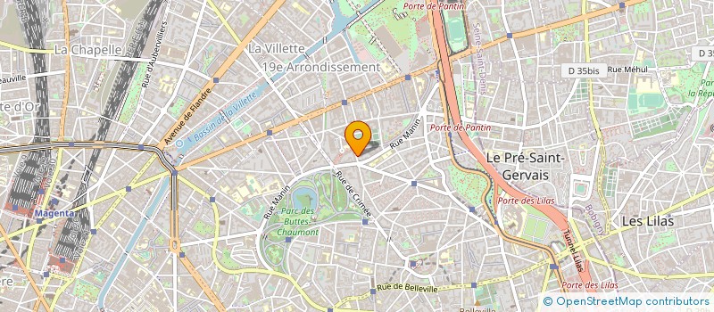 localisation de l'entreprise MONSIEUR MATHIAS ROUET  PARIS