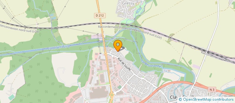 localisation de l'entreprise MONSIEUR MATHIAS, ROUSSEAU  CLAYE-SOUILLY