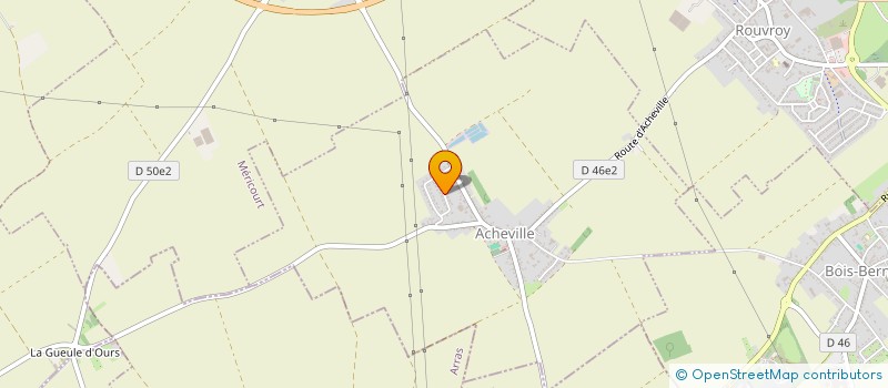 localisation de l'entreprise MONSIEUR MATHIAS ROZMAN  ACHEVILLE