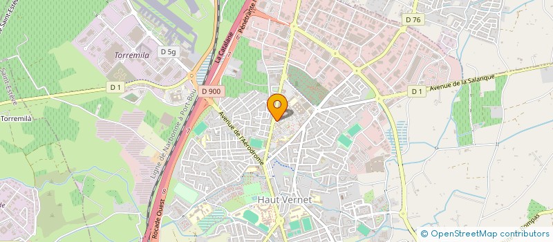 localisation de l'entreprise MONSIEUR MATHIAS SALLOUM  PERPIGNAN