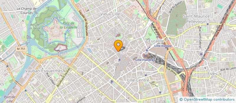 localisation de l'entreprise MONSIEUR MATHIAS SANGLIER à LILLE