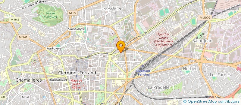 localisation de l'entreprise MONSIEUR MATHIAS SARPEDON  PONT-DU-CHATEAU