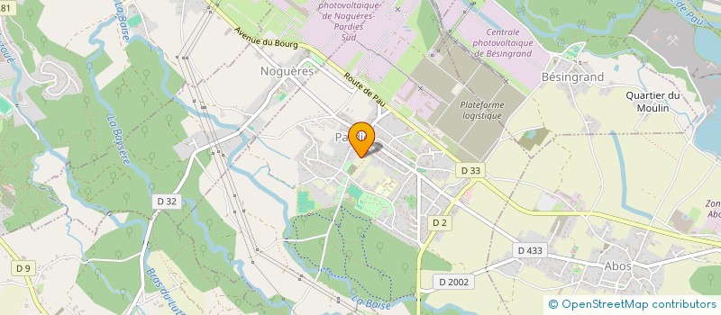 localisation de l'entreprise MONSIEUR MATHIAS SCHAMBERGER  PARDIES