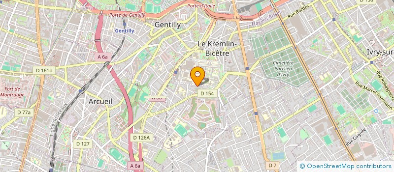 localisation de l'entreprise MONSIEUR MATHIAS SCHWEIZER à LE KREMLIN-BICETRE