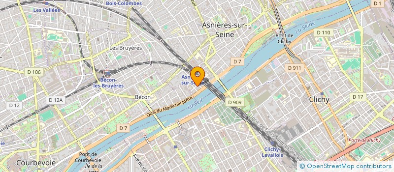 localisation de l'entreprise MONSIEUR MATHIAS SHADMEHR SHARIF à ASNIERES-SUR-SEINE
