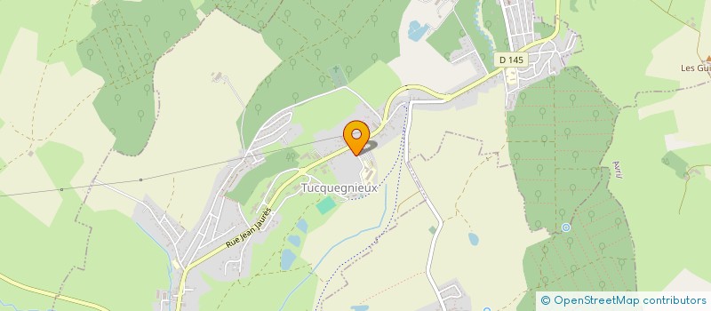 localisation de l'entreprise MONSIEUR MATHIAS SIMON  TUCQUEGNIEUX