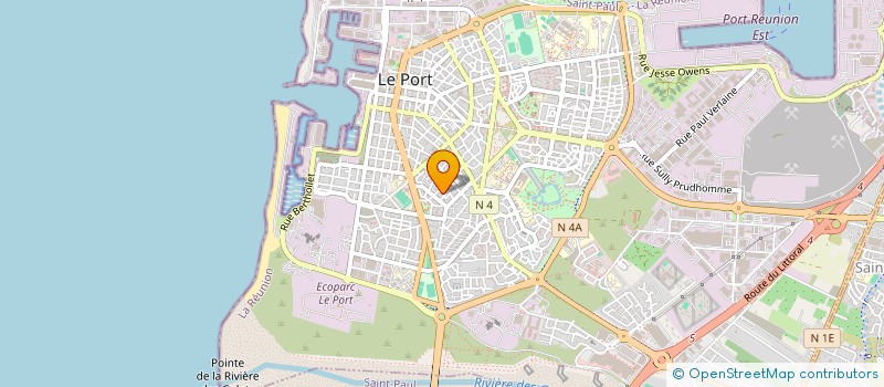 localisation de l'entreprise MONSIEUR MATHIAS SOLOFONIRINA  LE PORT