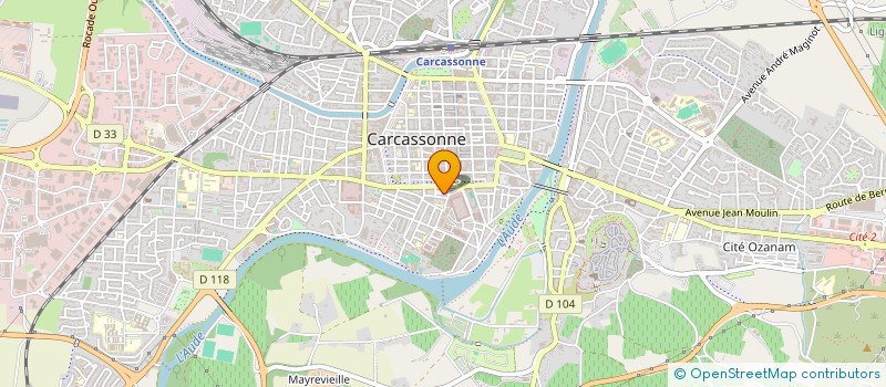 localisation de l'entreprise MONSIEUR MATHIAS THIERY LABATUT  CARCASSONNE