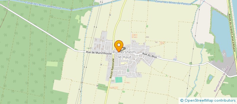 localisation de l'entreprise MONSIEUR MATHIAS THUET  RUMERSHEIM-LE-HAUT